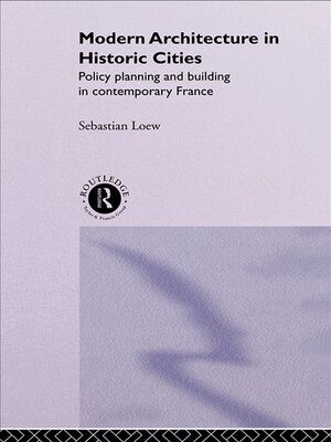 cover image of Modern Architecture in Historic Cities